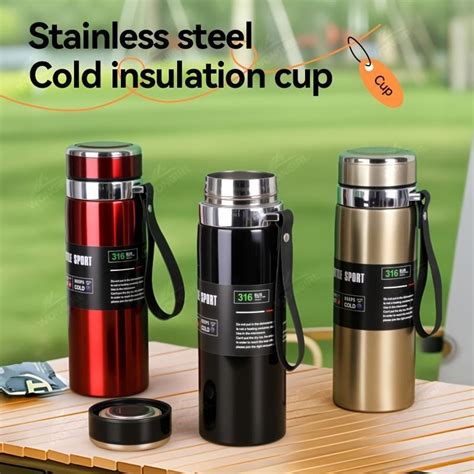 Ml Ml Thermal Water Bottle Hot Cold Vacuum Flask Stainless Steel Coffee Tea