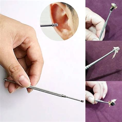 Removal in1 Steel Curette Earpick Pick Ear Ear Stainless 2 Care Cleaner ...