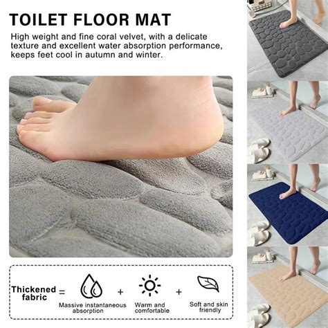 Коврик для ног из кораллового флиса, 40 х60 см | AliExpress