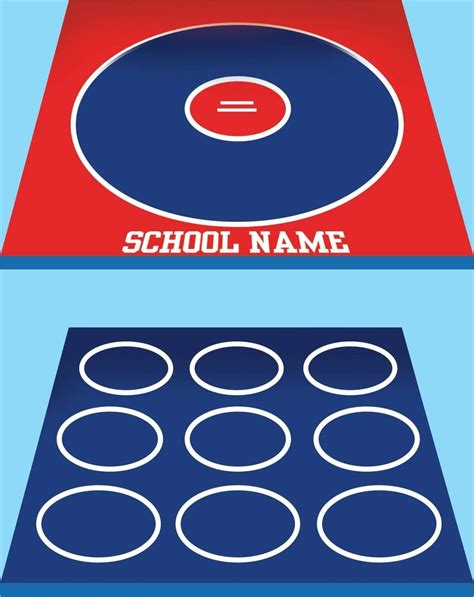 Classical Style Resilite Classic Wrestling Mats From Sports Shop