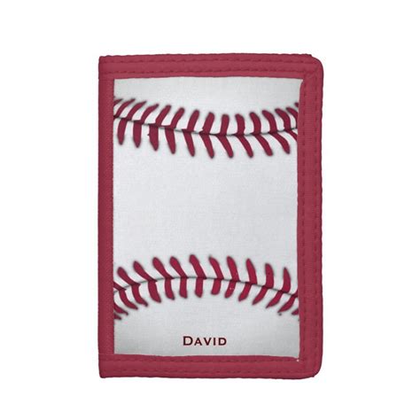 Baseball Custom Wallet | Zazzle