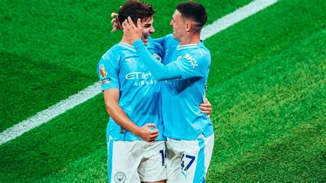 Julián Álvarez Marcó Un Golazo Y Le Dio La Victoria Al Manchester City