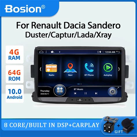 Bosion Dsp 4g64g 1 Din Android10 Car Radio Autoradio Car Multimedia