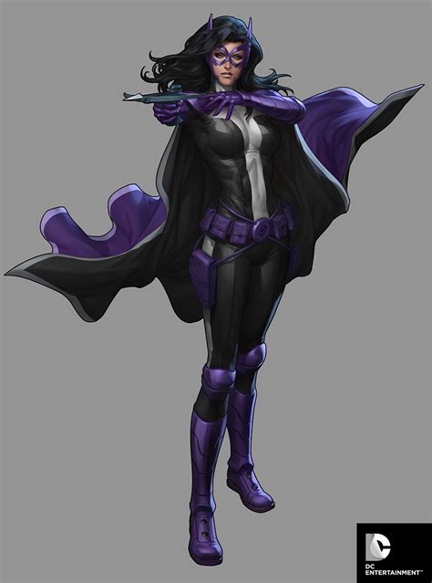 Dc Comics Cover Girls Huntress By Artgerm On Deviantart