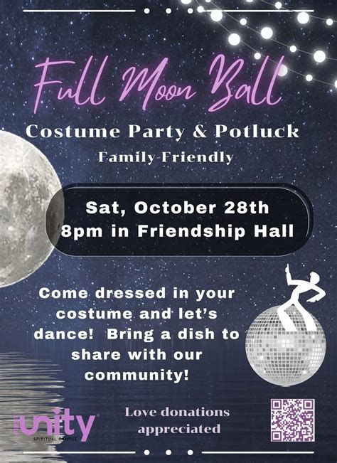 Full Moon Ball, Costume Party and Potluck - I Love the Burg