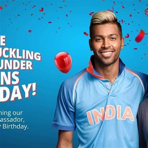 Happy Birthday Hardikpandya93 Wish Your Outstanding Performances Continue To Grow With Each