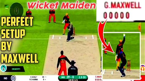 Perfect Setup By Glenn Maxwell To Bowled Virat Kohli Glenn Maxwell