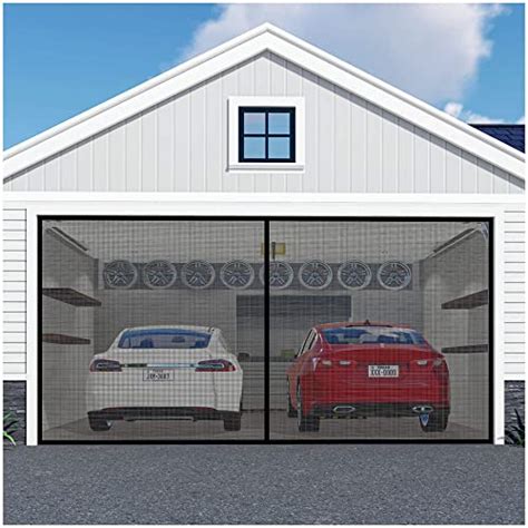 Magnetic Garage Door Screen 16x8 FT And All Other Sizes Easy