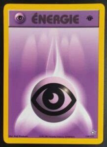 Énergie Psy 110 111 Néo Génésis carte Pokemon Poke Cartes