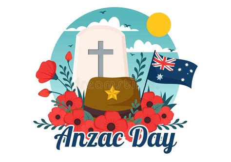 Anzac Jour De Peur D Oublier L Illustration Vectorielle Le Avril