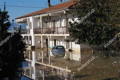 Corigliano Rossano Flooding Crati Calabria Due Editorial Stock Photo