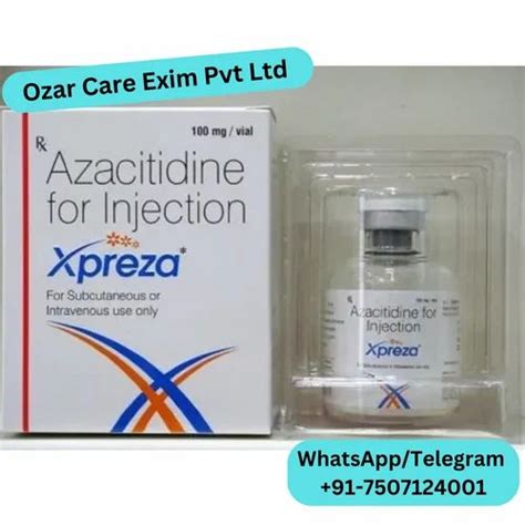 Azacitidine For Injection Dosage Form 100 Mg Packaging Box At Rs