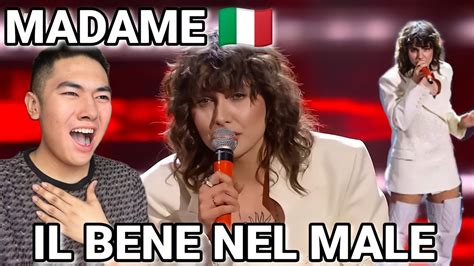 Madame Il Bene Nel Male Sanremo 2023 Reaction Youtube