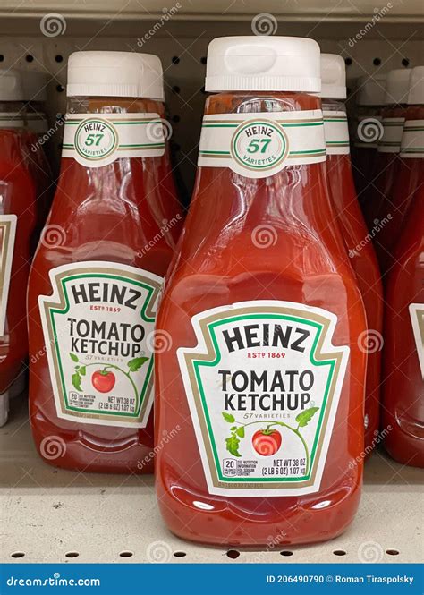 Heinz Ketchup Imagen Editorial Imagen De Ketchup Tomate