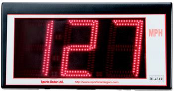 SRDL 38 KIT Sports Radar Speed Gun Display Kit Sports Radar Ltd