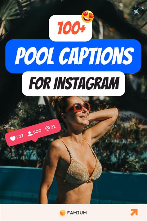 100 Pool Captions For Instagram To Skyrocket Your Engagement Pool