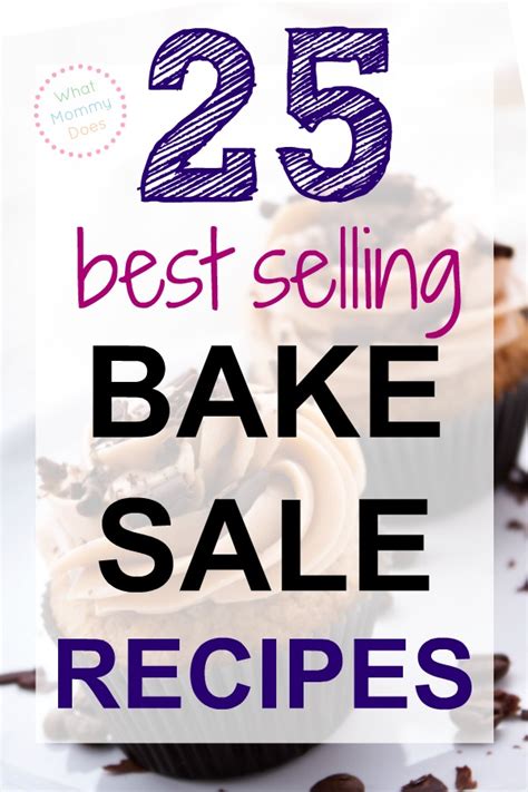 25 Bake Sale Treats That Will Sell Out What Mommy Does