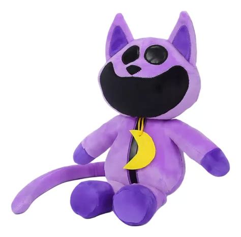 Peluche Gato Catnap Huggy Wuggy Poppy Playtime Gato Morado Color