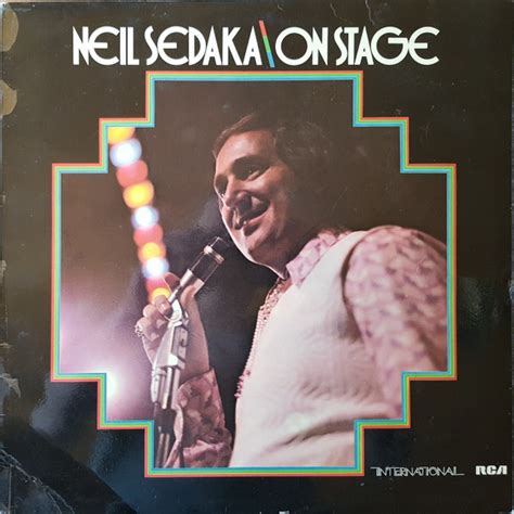 Neil Sedaka On Stage Vinyl LP LP Record Vinyl Records And CDs For