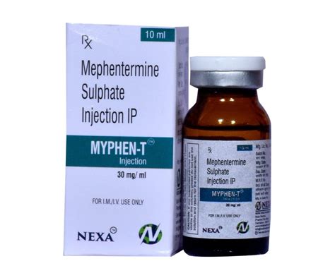 Mephentermine Sulphate Injection Ip Mg At Best Price In Meerut Id