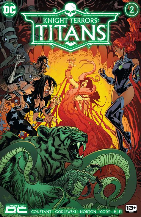 Knight Terrors Titans Page Preview And Covers Released By Dc Comics