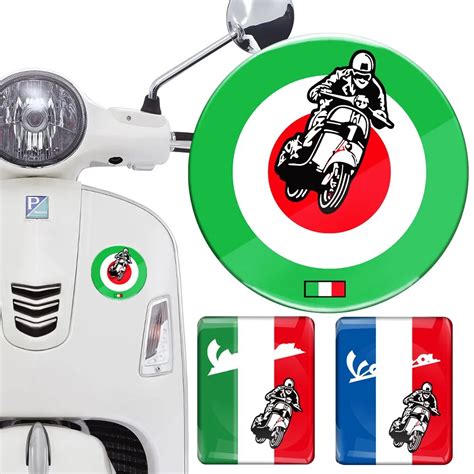 Autocollants D En R Sine Pour Moto Stickers Pour Piaggio Vespa Gts Gtv