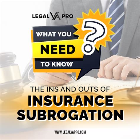 The Ins And Outs Of Insurance Subrogation What You Need To Know