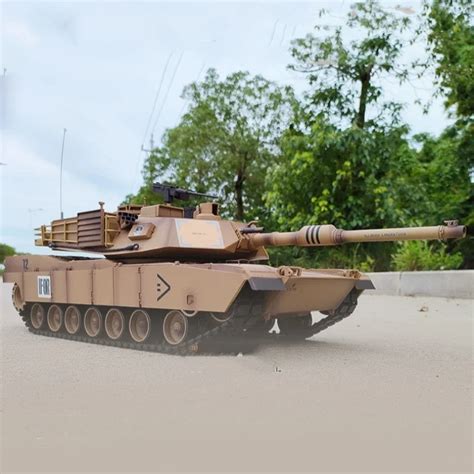 Tanque De Batalla Por Infrarrojos Henglong Us M1a2 Abrams Tanque De