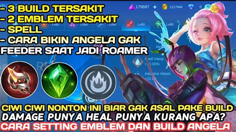 NIH SET BUILD ANGELA TERSAKIT 2024 EMBLEM DAN BUILD ANGELA TERSAKIT