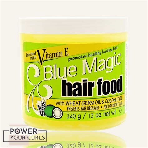 Blue Magic Hair Food Enriched With Vitamin E Power Your Curls