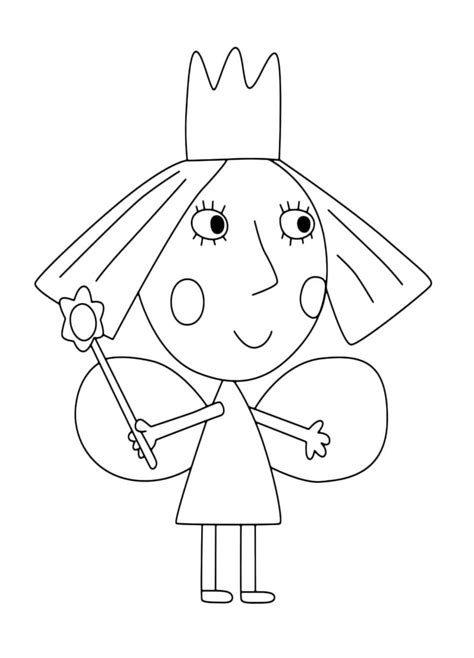 Ben And Holly Coloring Pages Printable Coloring Pages