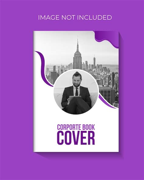 Vektor Corporate Book Cover Design Vorlage Premium Vektor