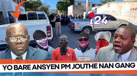 Ansyen PM Jouthe Avili Nan Gang Koze A Pran Lari Lucmane Lage Li San