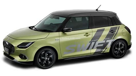 Suzuki Swift Cool Yellow Rev Concept Will Debut At 2024 Tokyo Auto Salon