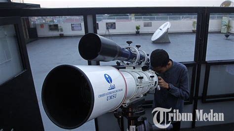 Berita Foto OIF UMSU Pantau Hilal Menentukan Awal Bulan Zulhijah Dan