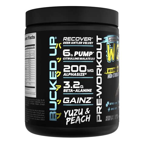 Bucked Up And Woke Af 40 Flavors Of Your Favorite Preworkout