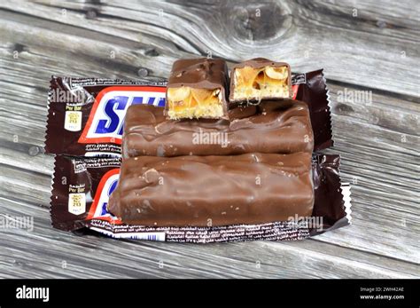 Cairo Egypt February 4 2024 Snickers A Brand Of Chocolate Bar