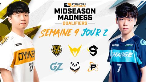 Overwatch League Saison Midseason Madness Qualifiers Semaine