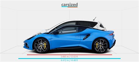 Dimensions Lotus Emira Present Vs Hyundai I