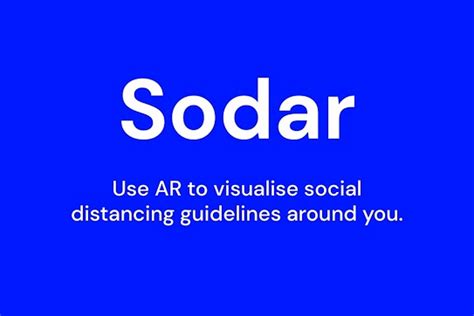 Google's 'Sodar' AR Tool Will Help You Follow Social Distancing ...