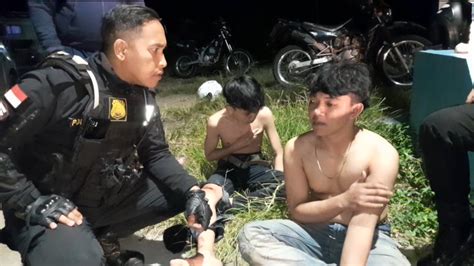 Dua Anggota Geng Motor Yang Masih Berstatus Pelajar Di Tasikmalaya