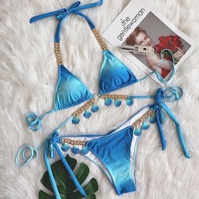Rhinestone Bikini Women Sexy Crystal Diamond Micro Swimwear Brazilian Thong Biquini Summer