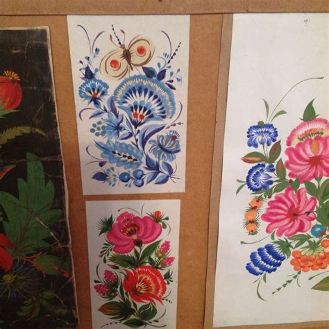 Pin by инна on петриковская роспись | Folk art, Flower border, Folklore