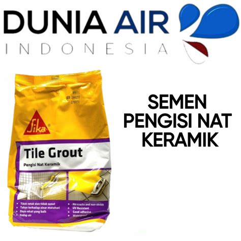 Jual Sika Tile Grout Pengisi Nat Keramik Marmer Granit Mosaik Kg Semen