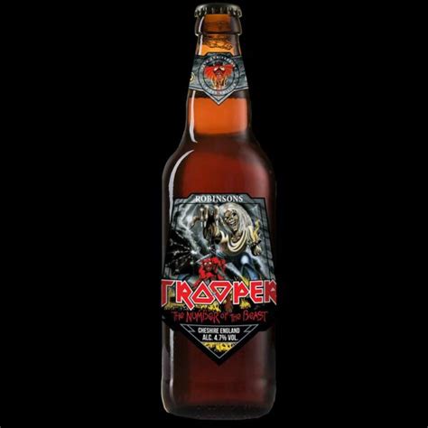 Iron Maiden Lanza Una Cerveza Trooper De The Number Of The Beast