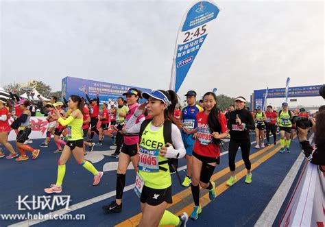 【高清组图】直击2019衡水湖国际马拉松赛 2万余名参赛选手点燃赛道 衡水频道 长城网