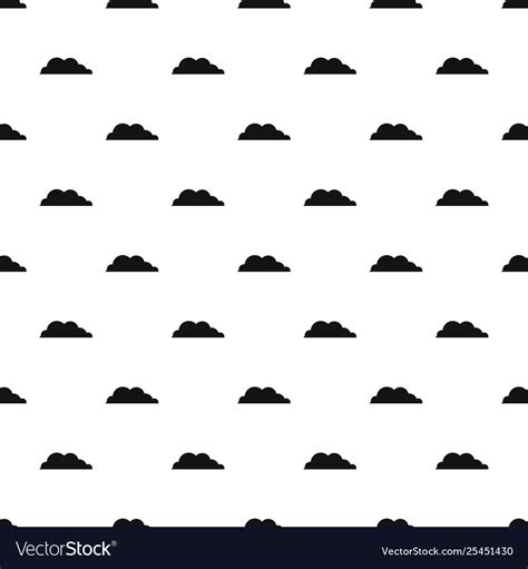 Rain cloud pattern seamless Royalty Free Vector Image