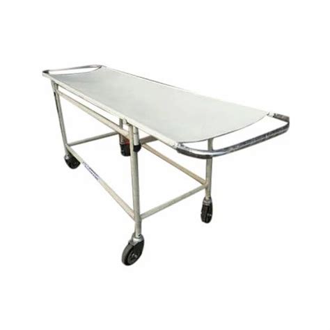 Hospital Stretcher Two Foldable Stretcher Ms Manufacturer From Delhi