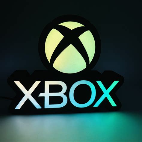 Archivo Stl Lámpara Con Logotipo Xbox・modelo De Impresora 3d Para