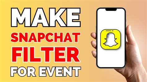 How To Make A Snapchat Filter For An Event In Seconds Youtube